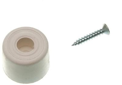 10 Stuks Witte Ronde Deurstopper 28MM - Multifunctionele Buffer voor Deuren