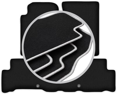 CARLUX-SILVER automatten voor: SsangYong Rexton III SUV (2013-)