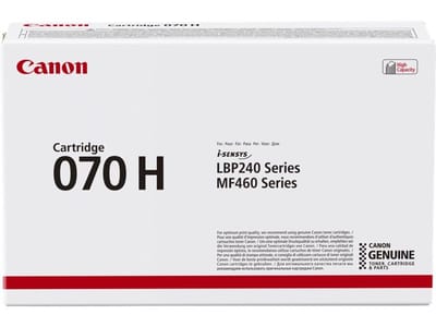 Canon 070H toner cartridge zwart hoge capaciteit (origineel)