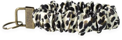 Lajetti - Scrunchie Sleutelhanger Panterprint - Sleutelbos