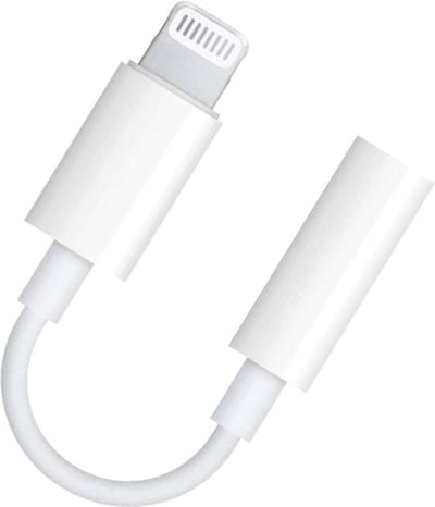 Lightning naar 3.5mm AUX Adapter – Geschikt voor iPhone en iPad – Audio Verloopstukje