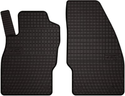 Wielganizator SolidPRO - Auto Rubbermatten - 1e Rij - Opel Corsa E Hatchback - Zwart
