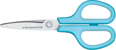 Plus FitCut Curve SMART schaar | 17 | 5 cm | blauw | op blister
