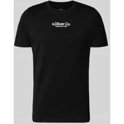 regular fit T-shirt van puur katoen