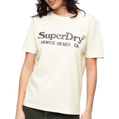 Superdry Metallic Venue Shirt Dames - Maat S (36)