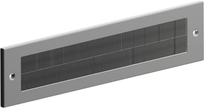 Florixa® Brievenbus Tochtwering - Brievenbus Tochtklep - Brievenbus Tochtafsluiter - Zilver - 34cm x 8cm x 1cm