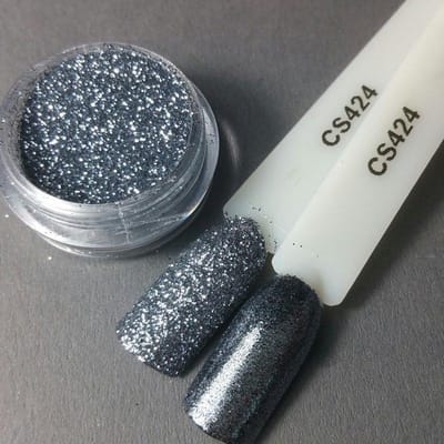 Nagel glitter - Korneliya Crystal Sugar 424 Steel