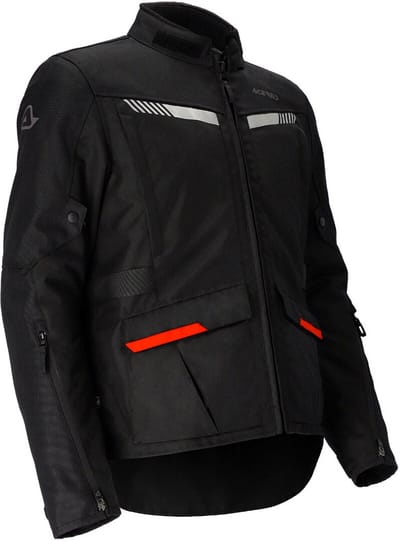 Acerbis X-Trail Dames Zwart Textiele Motorjas - Jas