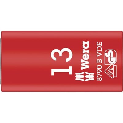 Wera 8790 B VDE 05004957001 Dop (zeskant) VDE-dopsleutelinzet 13 mm 13 mm 3/8 (10 mm)