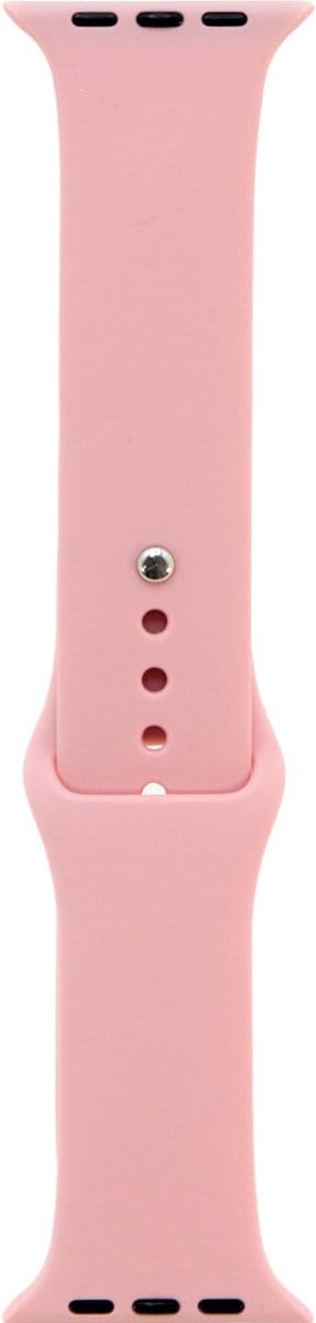 smartwatch bandje Silicoon voor watch bandje - Roze - Geschikt Voor 38 / 40 / 41mm - Smartwatch Siliconen Bandje