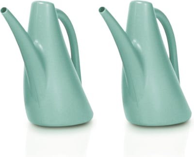 Prosperplast Gieter - 2x - mintgroen - kunststof - 1.5 liter - voor binnen en buiten