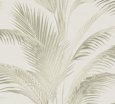 PALMBLADEREN BEHANG | Botanisch - Crème Groen - Living Walls Michalsky 5