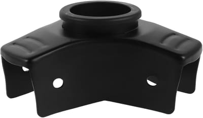 Luidspreker Beugel - Speaker Adapter - Muziek Weergeven - Stevige Metalen Constructie - 12.5 cm - Zwart