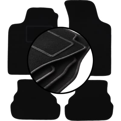 Complete set veloursmatten voor: Volkswagen Vento sedan (1991-1997)