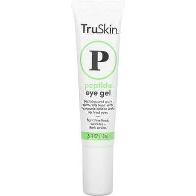 TruSkin, Peptide Eye Gel, 0.5 fl oz (15 ml) white