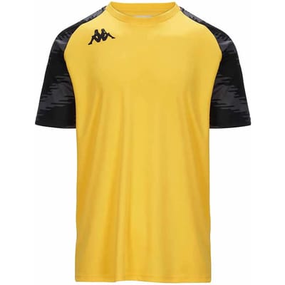 Kappa Daverno T-shirt Met Korte Mouwen Geel M Man