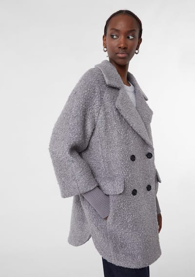 Casual Boucle Jas Dames COMMA