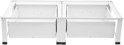 Golaro Wasmachine verhoger - Droger verhoger - Wasmachine kast met verhoger - Wasmachine kast - Wasmachine ombouw - Met 2 laden