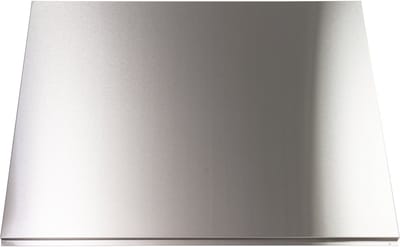 RVS achterwand, 90 cm breed