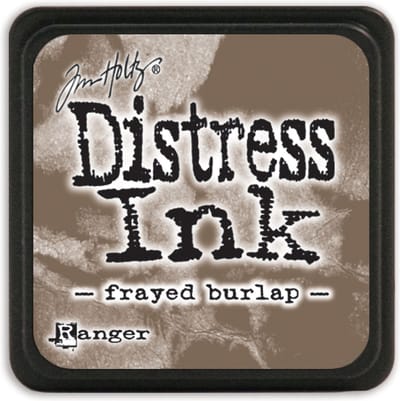 Tim Holtz - Ranger Distress Stempelkussen - Mini ink pad - Frayed burlap - TDP39990