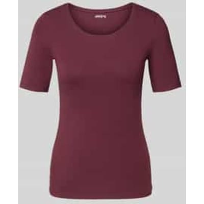 regular fit T-shirt van katoenmix