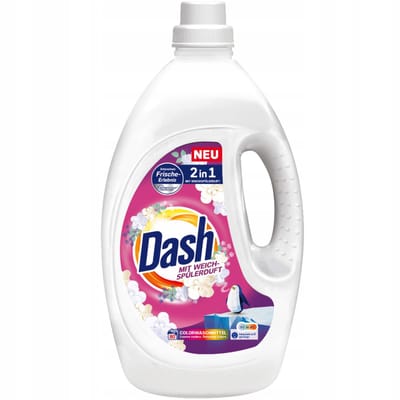 Dash - Vloeibaar Wasmiddel - Kleur 2-in-1 - 80 Wasbeurten - 3,6L