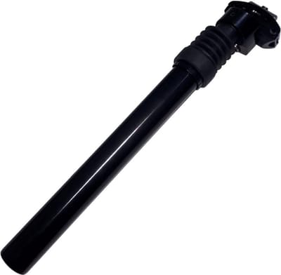 Verstelbare Zadelpen - Verende Zadelpen - Comfortabel Fietsen - Verstelbare Vering - 27.2 mm - Zwart