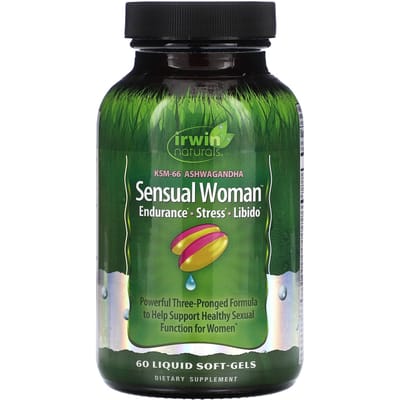 Sensuele Vrouw, Uithoudingsvermogen, Stress, Libido, Vloeibare Softgels 60
