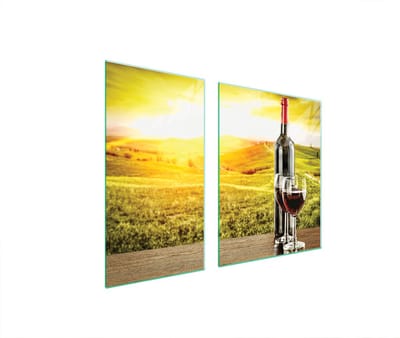TMK ArtDeko - Kookplaat Achterwand - Glas - 90x52 cm - Veilig en Veelzijdig