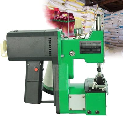 Zaksluiter Machine - Naaimachine Draagbaar - Snel Zaken Sluiten - 1500 Steken Per Minuut - 260x80x240mm - Groen