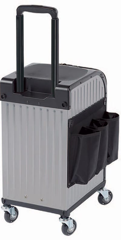 Sibel - RollerCoaster StoolCase - Silver