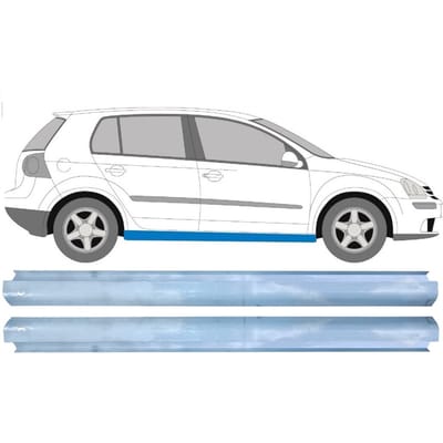 Reparatie dorpel voor Volkswagen Golf 5 2003-2009 / Links = Rechts / Set