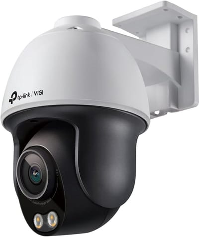 4MP Smart Buitenbeveiligingscamera met Kleuren Nachtzicht en 360 Graden Pan/Tilt
