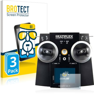 Screenprotector 3 Stuks voor Multiplex Cockpit SX9 Beschermglas transparant