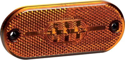 Zijmarkeringslicht - Parkeerlicht LED - Voertuig Verlichting - Waterdicht IP67 - 108x44x11mm - Geel
