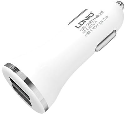 Autolader met Micro USB kabel - Auto Oplader Stekker Lader - Car USB Adapter - Geschikt voor: Samsung S3, S4, S5 (Mini en Active), S6 (Edge), S7 (Edge), J1, J2, J3, J5, J7, Note, A3, A5 / Xiaomi / OPPO / Huawei / LG / Sony / Navigatie / Nokia / GPS