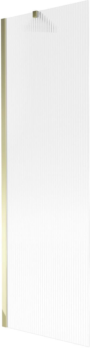 Mexen Next badwand 1-vleugel 60 x 150 , strepen, goudkleurig - 895-060-000-00-09-50