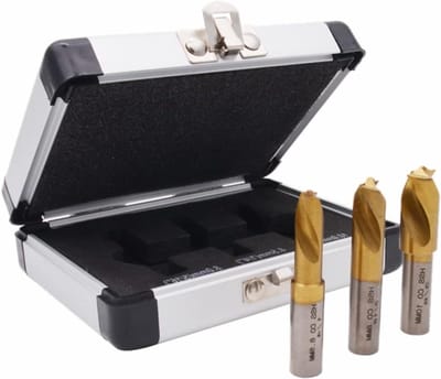 Puntlasboor Set - Metaalboor - Puntlassen Verwijderen - Hoge Snelheid - 45 x 10 mm - Zilverkleurig
