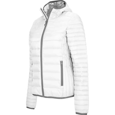 Kariban Ladies' lightweight hooded padded jacket K6111 - White - XS