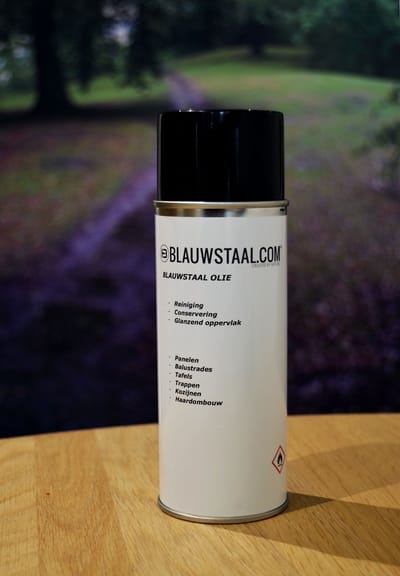 Blauwstaal.com - Blauwstaalolie- Blauwstaalreiniger - Blauwstaal - Olie - Reiniger