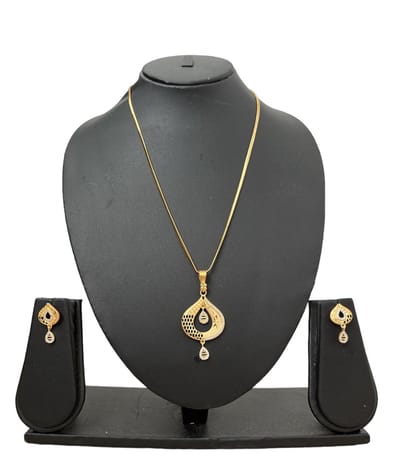 N3 Collecties Vergulde sieraden set met oorbellen voor vrouwen