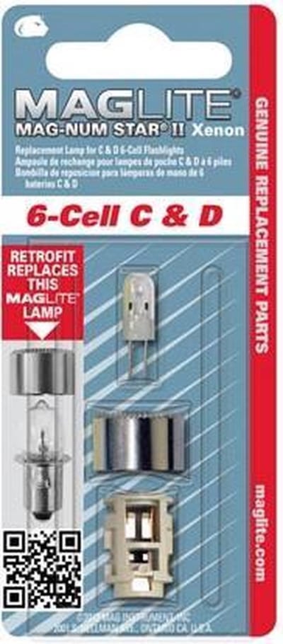 Maglite - Reservelamp (Xenon) Voor Ml6/Lcl6 - 1 St.