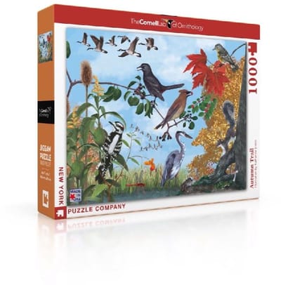 New York Puzzle Company Puzzel Autumn Trail - 1000 stukjes