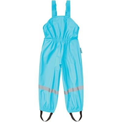 Playshoes Peuters meisjes / jongens regen-tuinbroek met reflectoren (Turquoise, 86/92)