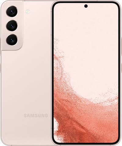 Refurbished Samsung Galaxy S22 Plus 5G 8GB RAM+128GB/256GB Smartphone Ontgrendeld SIM+eSIM 8+128GB roze