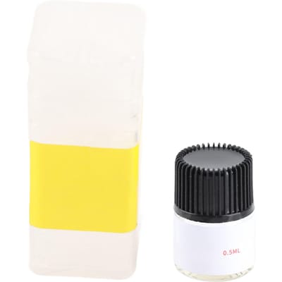 9014 Horlogeolie Draagbare Verdunde Vloeistof Klok Synthetische Olie voor Horloge Onderhoud Reparatie 0.5ml yellow