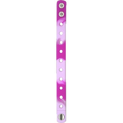 PVC Armband, Paars Tie Dye