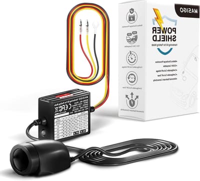 Dash Cam Hardwire Kit - Parkeermodus Kabel - 24/7 Parkeerbewaking - Universele Sigarettenaansteker - 26162 x 381 x 33 cm