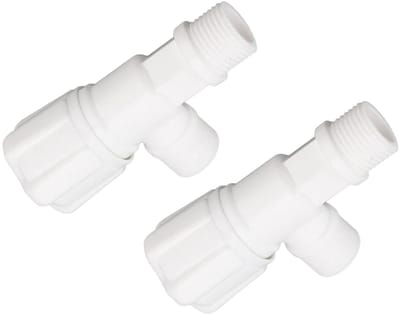 SPHProducts - 3-Weg Switch Kraanventiel - Plastic - Badkamer en Keuken - G1/2 - Waterbesparing - Eenvoudig te installeren - Geschikt voor elke kraan