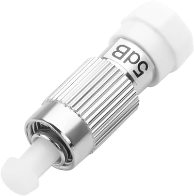 Dailygoody - 5dB FC/UPC Single Mode Fiber Fixed Damping Adapter voor FTTH en 5G
